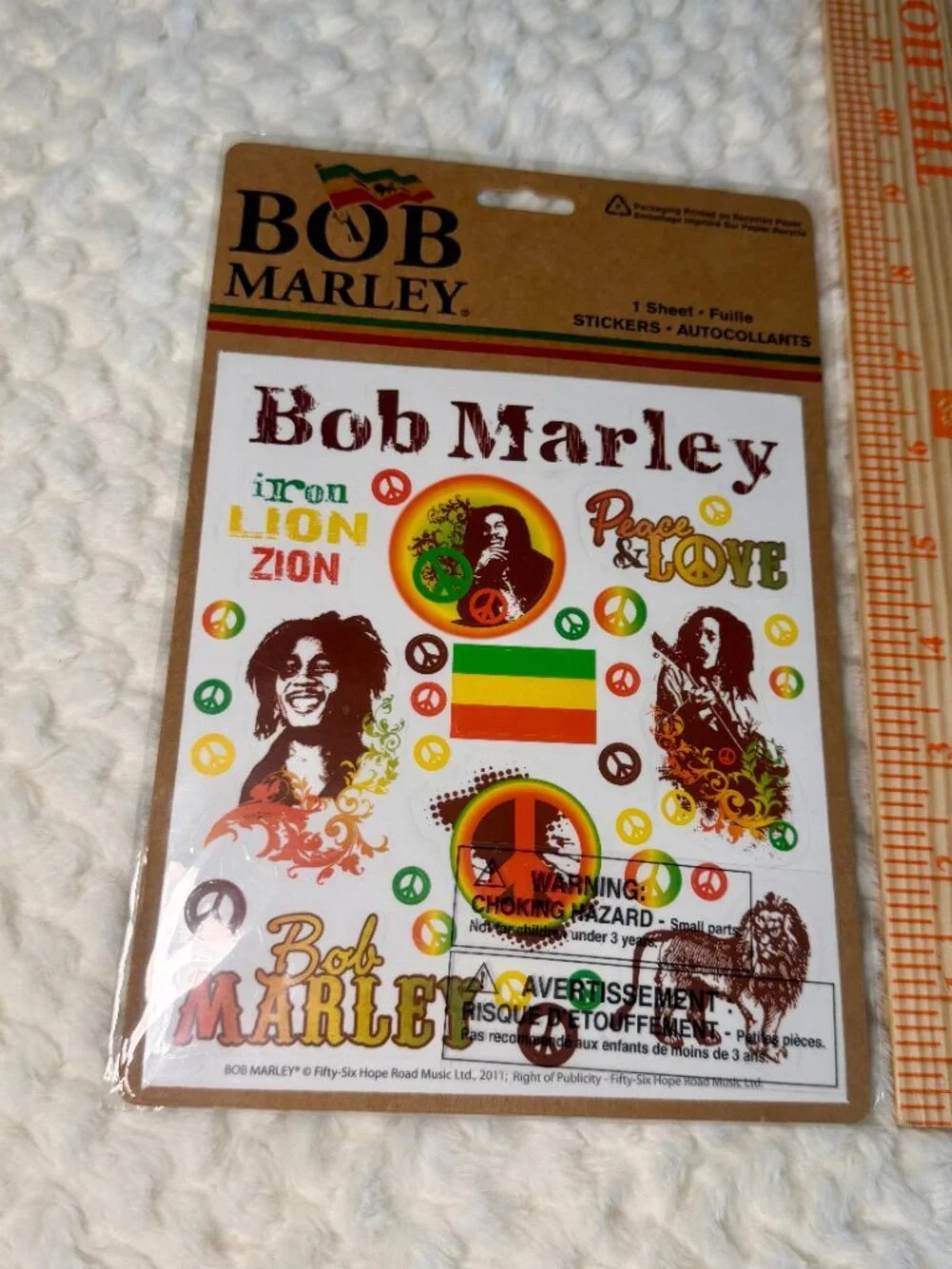 House of Marley Bob Marley Stickers